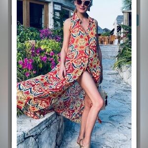 Mango Multicolor Floral Dress